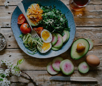 Eat it, everything else is later